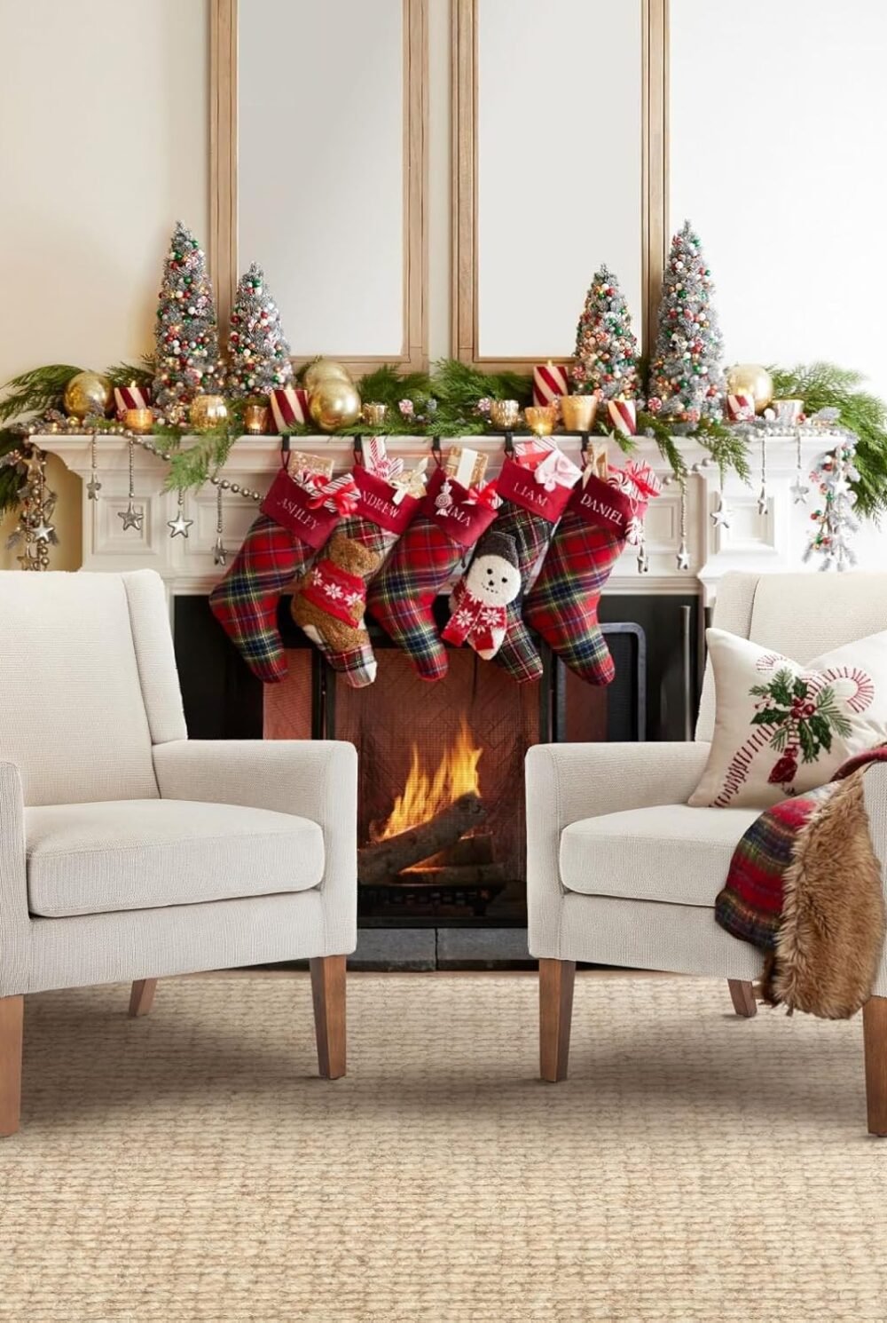 Modern Wingback Living Room Chair