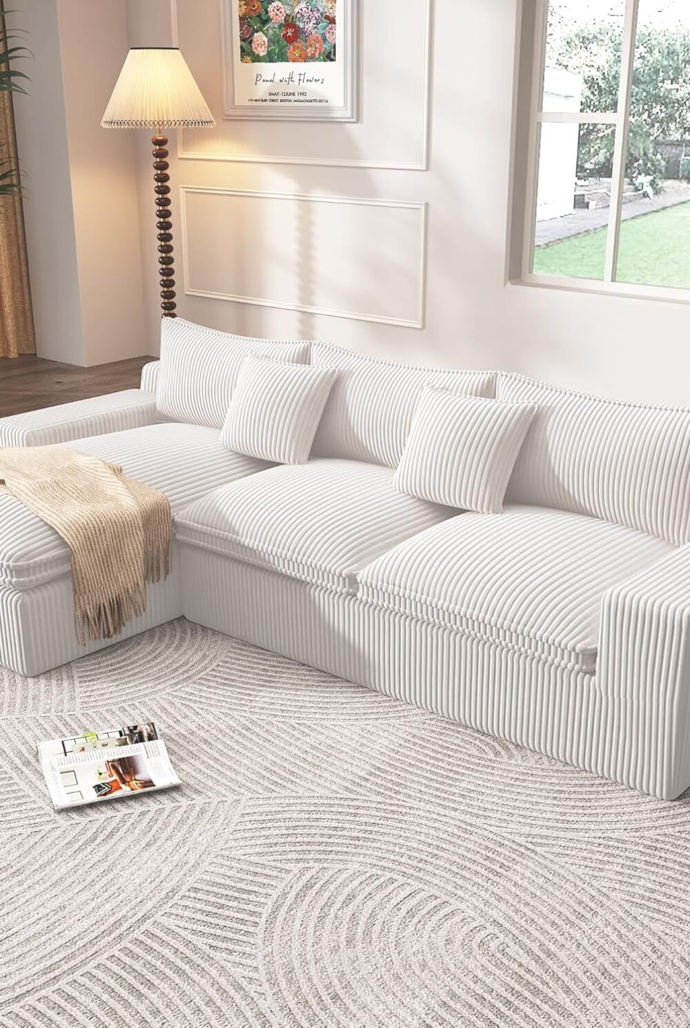 Cloud Modular Sectional Couch with Deep Seat