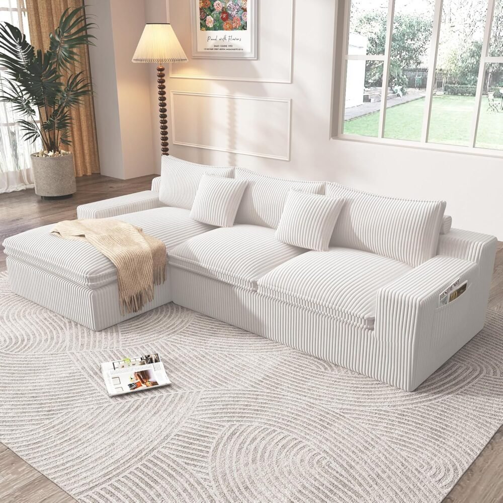 Cloud Modular Sectional Couch with Deep Seat